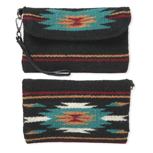 Wool Wristlet Purse  - Picture 1 of 2